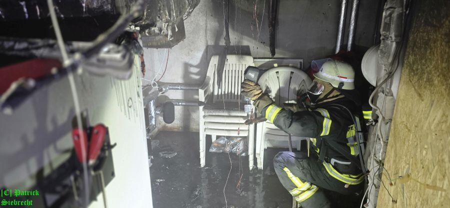Einsatzfoto F3 Kellerbrand
